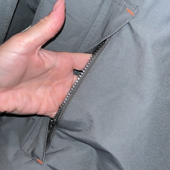 Nautica men down filled warm preppy winter jacket coat gray size L great quality - Picture 9 of 12